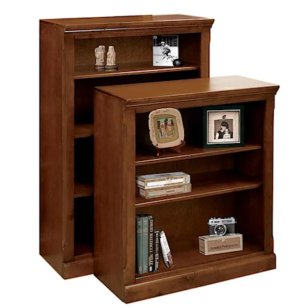 Bookcase with Three Adjustable Shelves